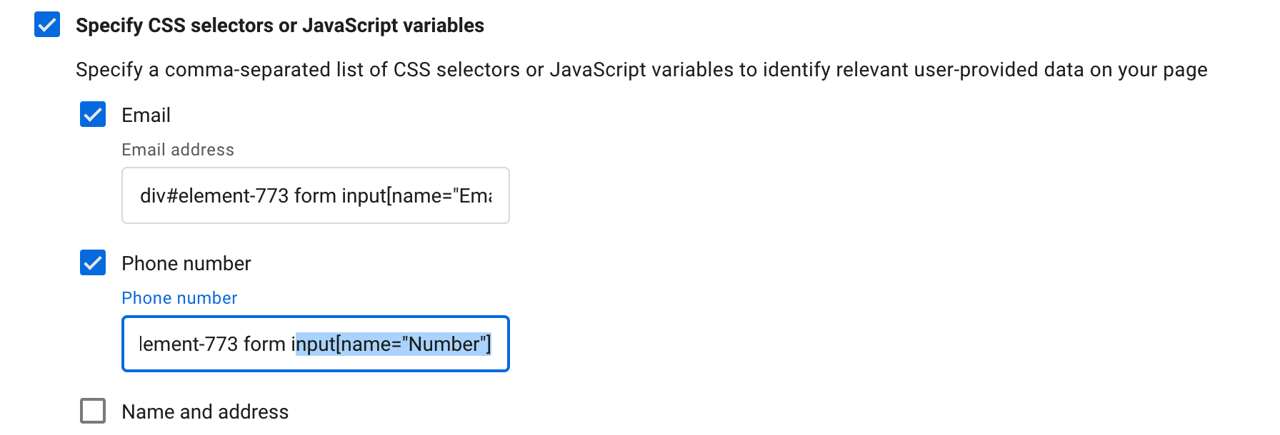 specify css selectors.png