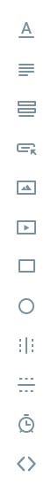image of the sidebar elements