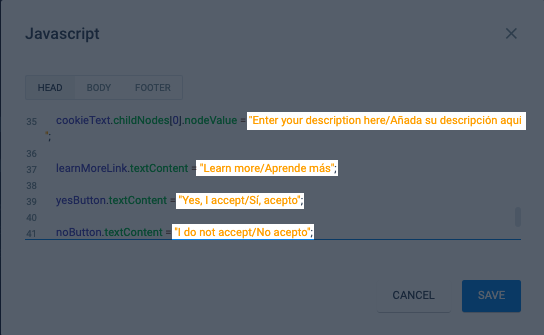 image of how to modify your code snippet accordingly