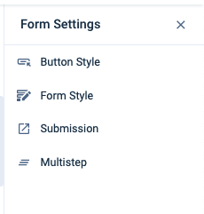 image of Additional Form Options