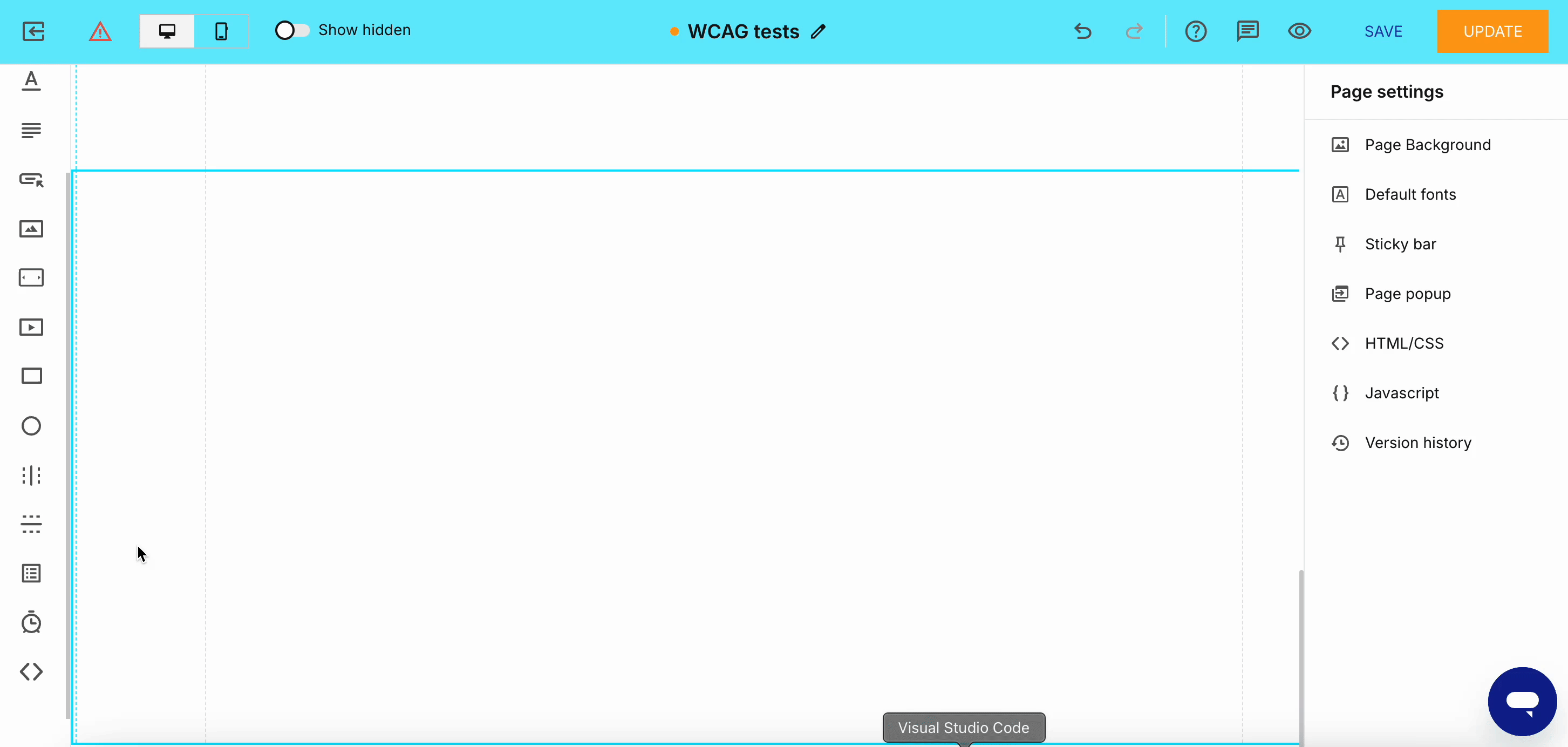 embed video in instapage.gif