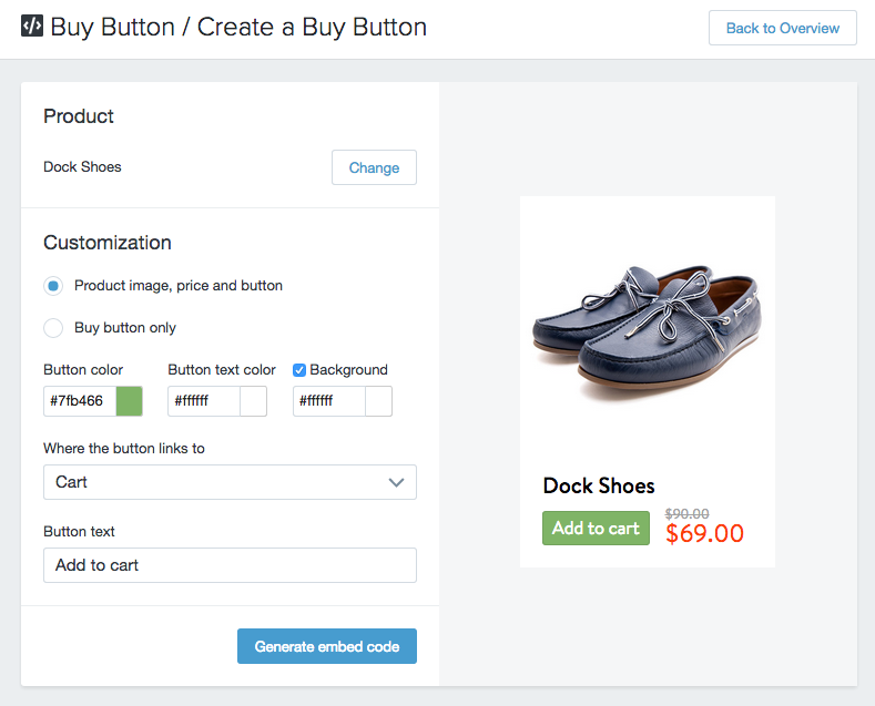 Adding a Shopify Buy Button – Instapage Help Center